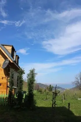 1+1 Bungalov, Deniz ve Doğa Manzaralı, Verandalı