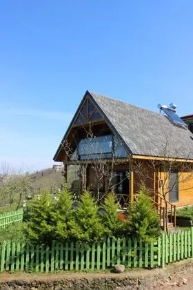 1+1 Bungalov, Deniz ve Doğa Manzaralı, Verandalı