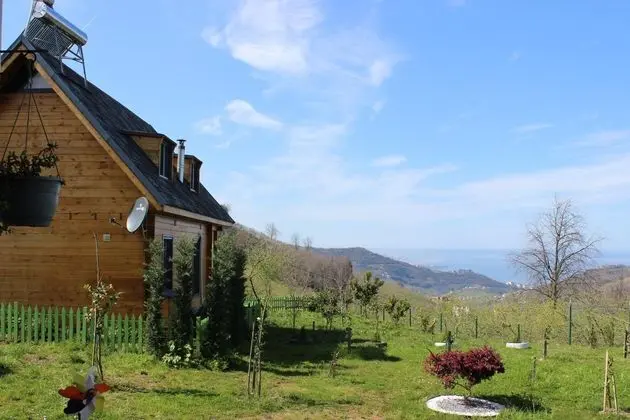 1+1 Bungalov, Deniz ve Doğa Manzaralı, Verandalı