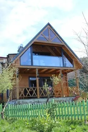 1+1 Bungalov, Deniz ve Doğa Manzaralı, Verandalı