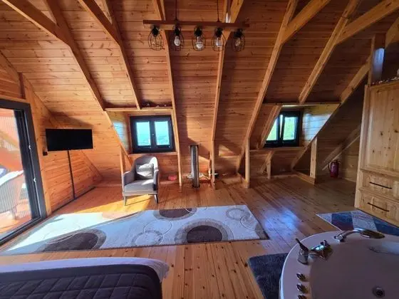 1+1 Bungalov, Deniz ve Doğa Manzaralı, Verandalı
