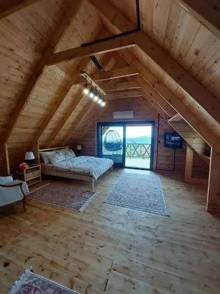 Bungalow, Deniz ve Doğa Manzaralı, Şömineli ve Jakuzili