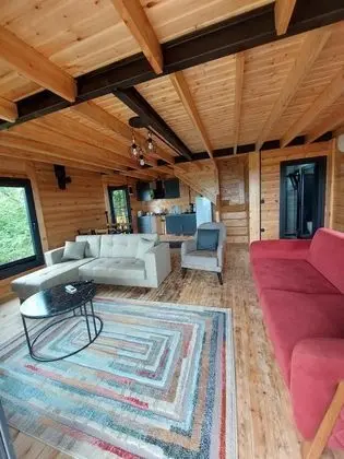 Bungalow, Deniz ve Doğa Manzaralı, Şömineli ve Jakuzili