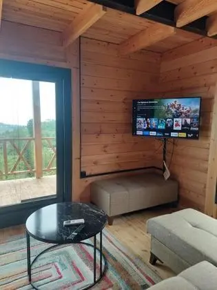 Bungalow, Deniz ve Doğa Manzaralı, Şömineli ve Jakuzili