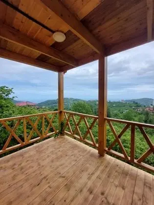 Bungalow, Deniz ve Doğa Manzaralı, Şömineli ve Jakuzili