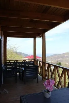 Bungalow, Deniz ve Doğa Manzaralı, Şömineli ve Jakuzili