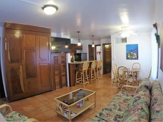 Villa, 1 En Büyük (King) Boy Yatak ve Çekyat, Okyanus Manzaralı (1st Floor Beachfront)