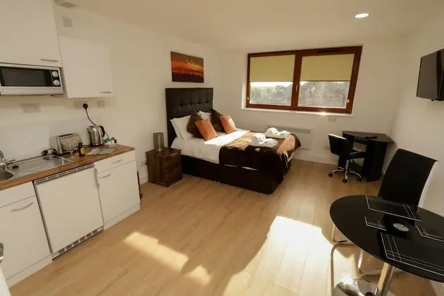 City Stüdyo, 1 Çift Kişilik Yatak (14)