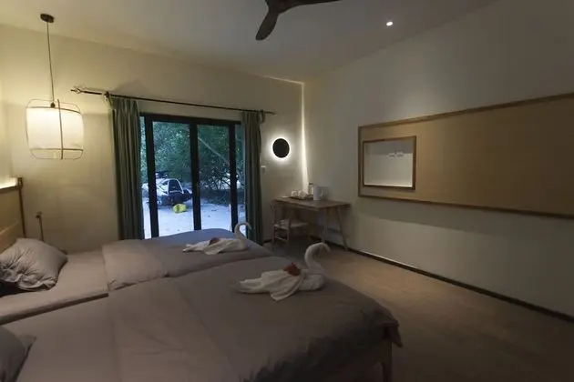 Superior Tek Büyük veya İki Ayrı Yataklı Oda, Plaj Manzaralı