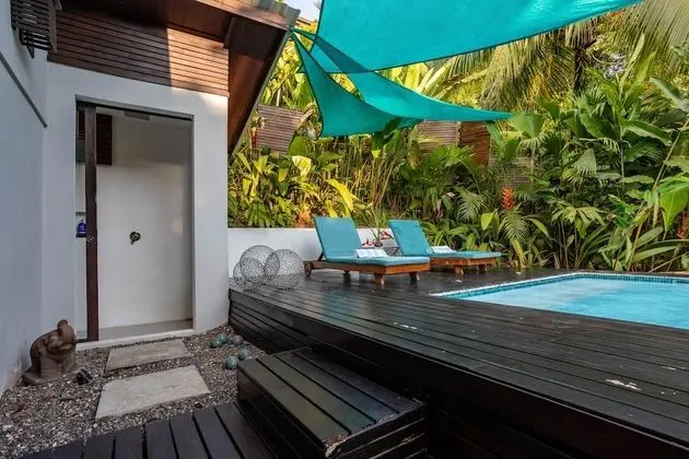 Honeymoon Villa, 1 En Büyük (King) Boy Yatak, Kişiye Özel Havuzlu, Okyanus Manzaralı