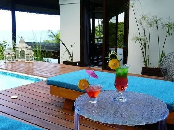 Honeymoon Villa, 1 En Büyük (King) Boy Yatak, Kişiye Özel Havuzlu, Okyanus Manzaralı