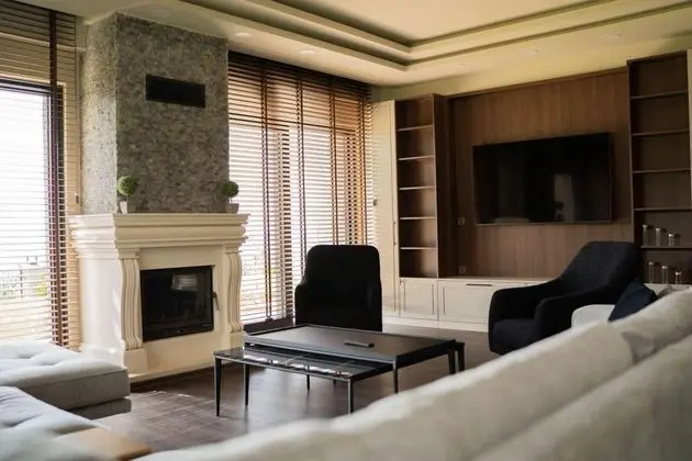 Villa 4+1 Oda-Özel Havuzlu, Doğa Manzaralı, Şömineli