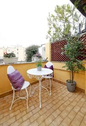 Stüdyo, Veranda (Trastevere Bright)