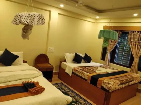 Deluxe Tek Büyük veya İki Ayrı Yataklı Oda, Birden Çok Yatak