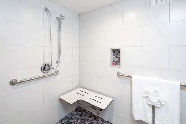 Oda, 1 En Büyük (King) Boy Yatak, Engellilere Uygun (Mobility/Hearing/ Roll-In Shower)