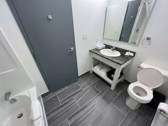 Oda, 1 Büyük (Queen) Boy Yatak, Engellilere Uygun, Sigara İçilmez (Roll-In Shower)