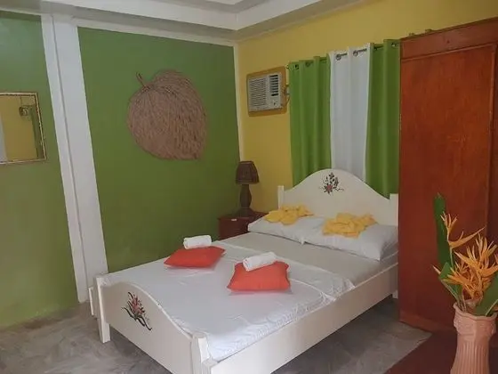 Superior Tek Büyük veya İki Ayrı Yataklı Oda, 3 Yatak Odası, Özel Banyo, Bahçe Manzaralı (Aircon)