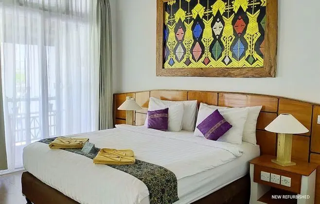Deluxe Tek Büyük Yataklı Oda, 1 En Büyük (King) Boy Yatak, Havuz Manzaralı