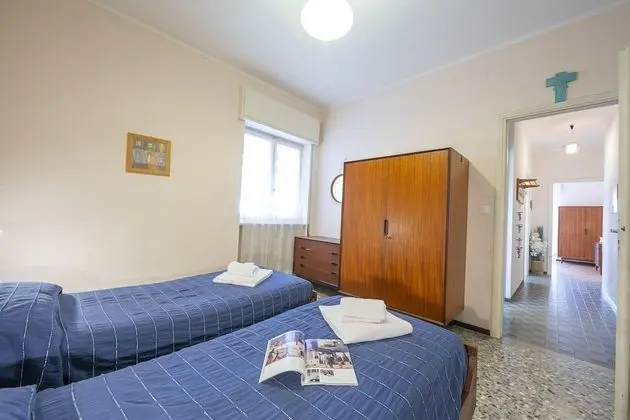 Family Apart Daire, Birden Çok Yatak, 2 Banyolu (Tre Balconi Sul Mare few meters sea)