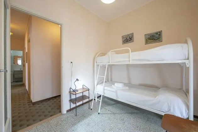 Family Apart Daire, Birden Çok Yatak, 2 Banyolu (Tre Balconi Sul Mare few meters sea)