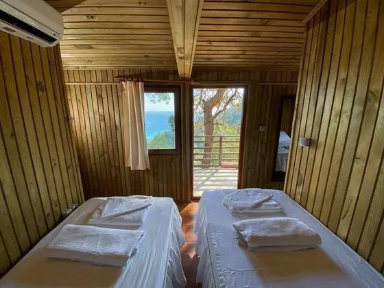 Bungalow, Kısmi Deniz Manzaralı, Aileye Özel