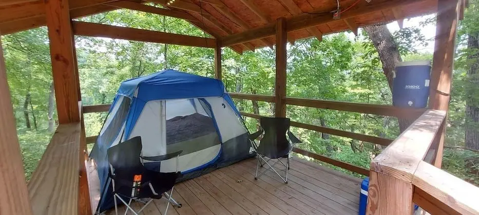 Çadır (TreeTopper 2 - Fully Set up tent Site)
