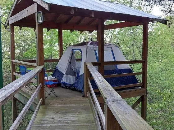 Çadır (TreeTopper - Fully Set up tent Site! )