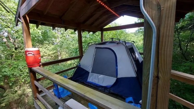Çadır (TreeTopper - Fully Set up tent Site! )