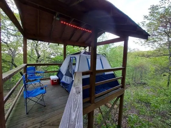 Çadır (TreeTopper - Fully Set up tent Site! )