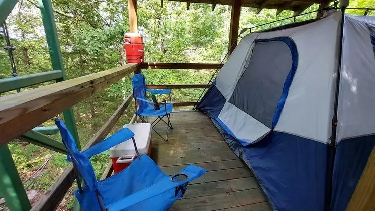 Çadır (TreeTopper - Fully Set up tent Site! )