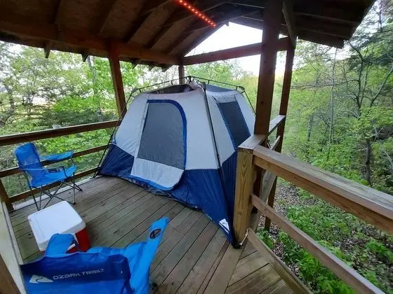 Çadır (TreeTopper - Fully Set up tent Site! )