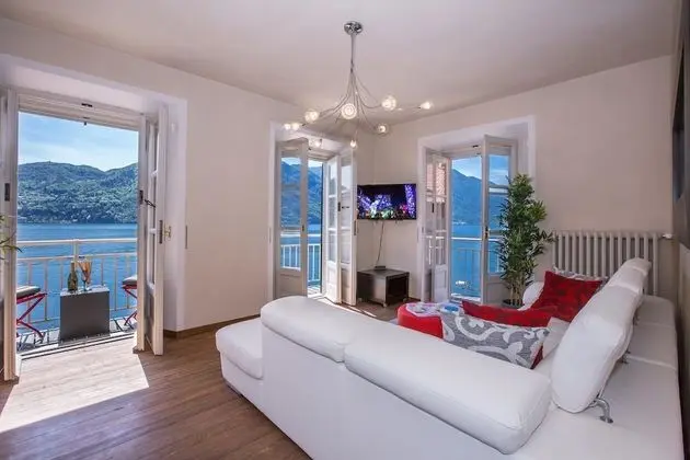 Family Apart Daire, Birden Çok Yatak, 2 Banyolu, Göl Kenarı (Tremezzo Belle Epoque)