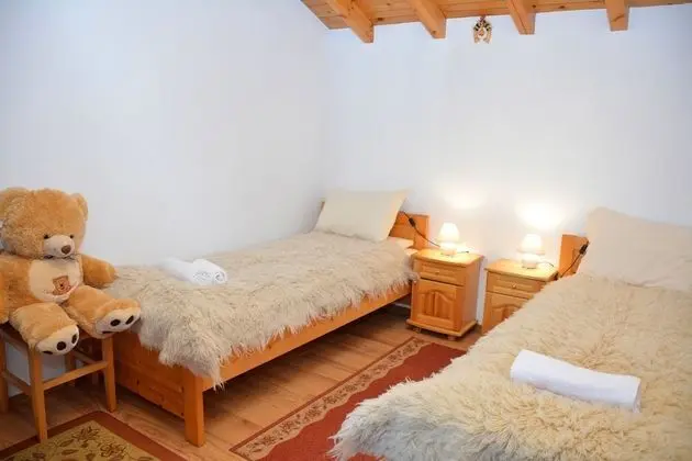 Tek Büyük veya İki Ayrı Yataklı Oda, Dağ Manzaralı