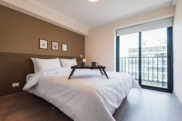 Deluxe Apart Daire, 1 Büyük (Queen) Boy Yatak, Mutfak, Şehir Manzaralı