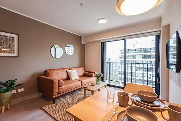 Deluxe Apart Daire, 1 Büyük (Queen) Boy Yatak, Mutfak, Şehir Manzaralı