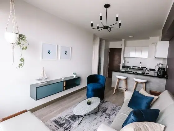 Deluxe Apart Daire, 1 Büyük (Queen) Boy Yatak ve Çekyat, Balkon, Kısmi Deniz Manzarası