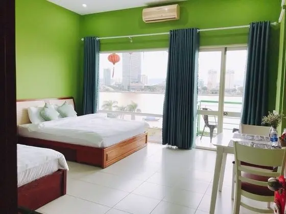 River View With 2 Beds and Shared Bathroom