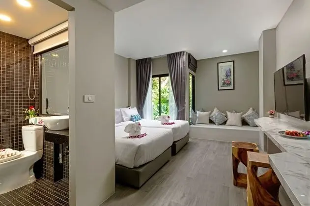 Deluxe Tek Büyük veya İki Ayrı Yataklı Oda, Dağ Manzaralı