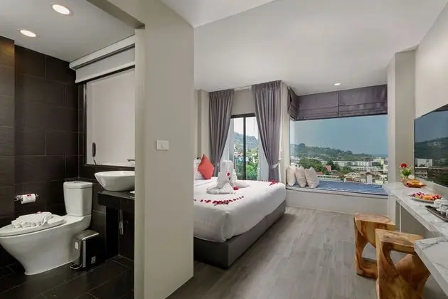 Deluxe Tek Büyük veya İki Ayrı Yataklı Oda, Deniz Manzaralı