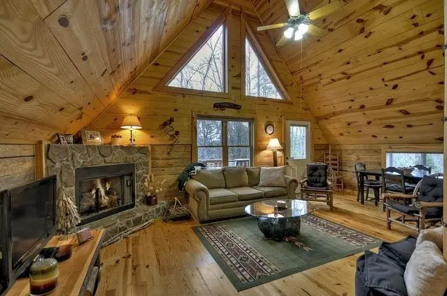 Kulübe (Triple Treat- Rustic Cabin near Blue )