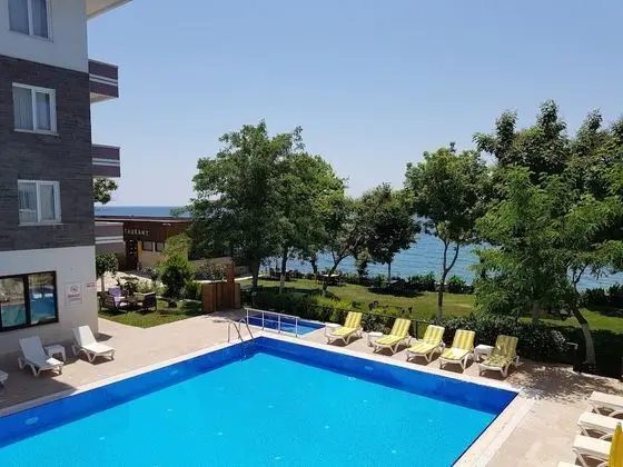 Üç Kişilik Oda, Birden Çok Yatak, Balkon, Deniz Manzaralı