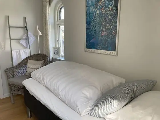 Basic Oda, 2 Tek Kişilik Yatak, Ortak Banyo, Deniz Manzaralı