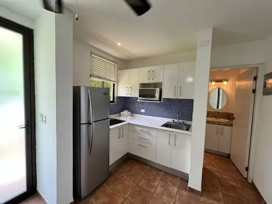 Deluxe Stüdyo, 1 Yatak Odası, Küçük Mutfak, Bahçe Manzaralı (3rd Level-No Elevator)