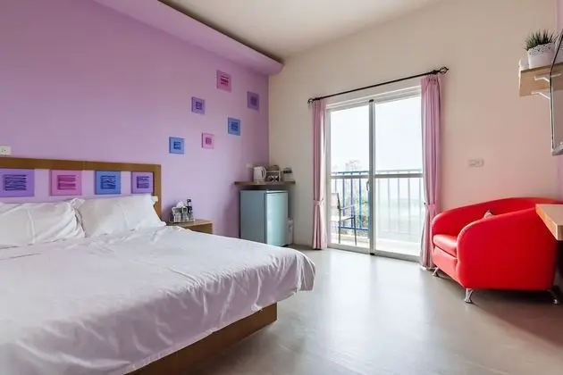 Tek Büyük Yataklı Oda, Balkon, Okyanus Manzaralı