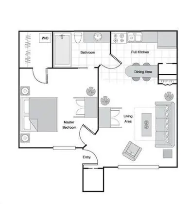 Grand Villa, 1 Yatak Odası, Bahçe Manzaralı