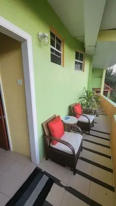 Double Room, 2 Double Beds, Sea View (Room 2)