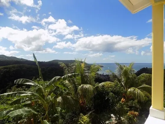 Double Room, 2 Double Beds, Sea View (Room 2)
