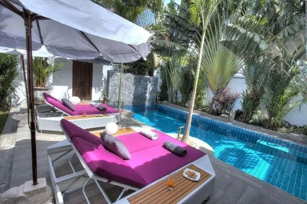 Deluxe Villa, 3 Yatak Odası, Kişiye Özel Havuzlu, Havuz Kenarı