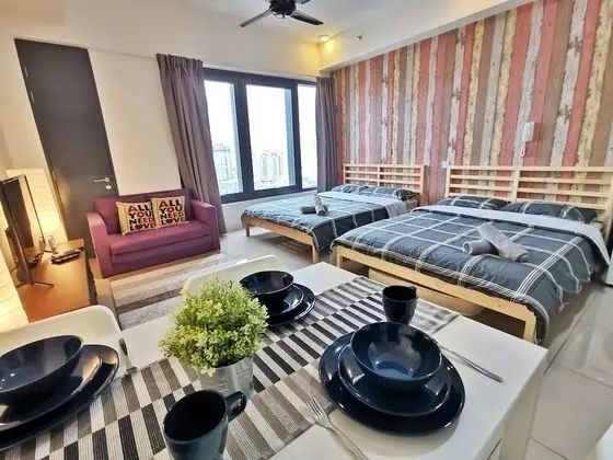 Family Stüdyo Süit, Birden Çok Yatak, Şehir Manzaralı