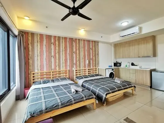 Family Stüdyo Süit, Birden Çok Yatak, Şehir Manzaralı
